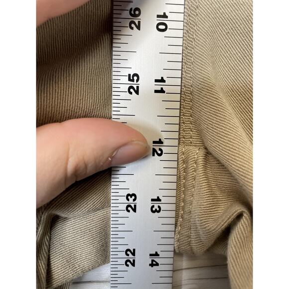 Gloria Vanderbilt Jeans Womens 14 Khaki Amanda Average Missy Stretch Twill Pants - Picture 5 of 14